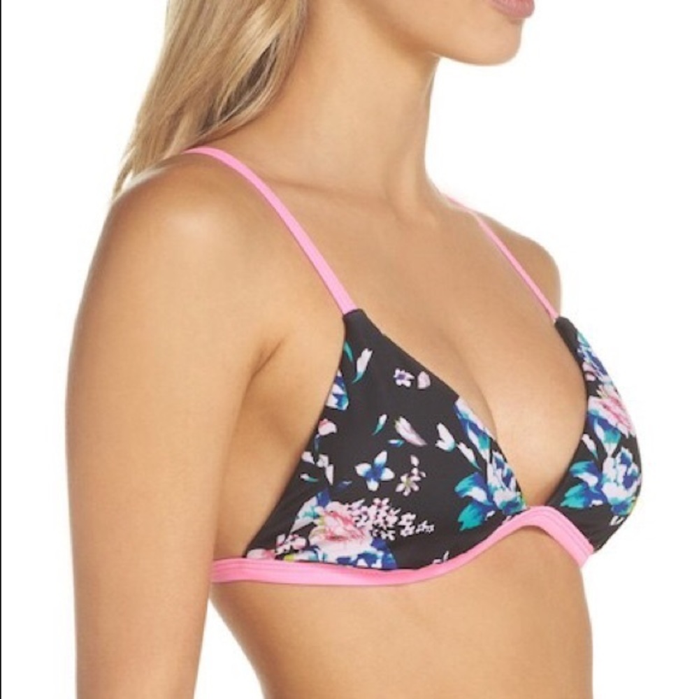 🆕 leith floral bikini top